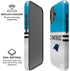 NFL Carolina Panthers White Striped iPhone 16 Plus Magsafe Impact Case