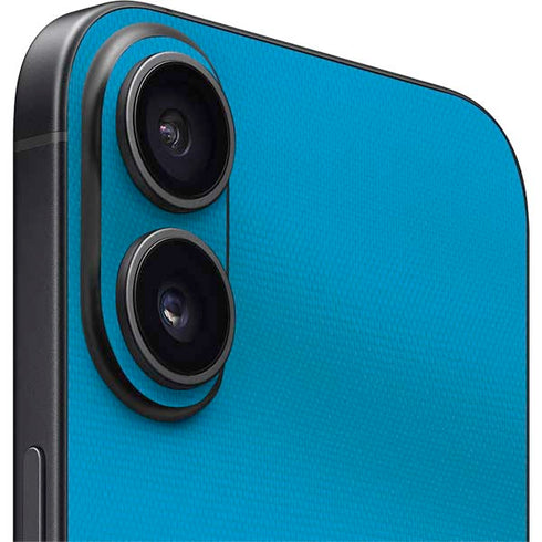 NFL Carolina Panthers White Striped iPhone 16 Plus Skin