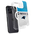 NFL Carolina Panthers White Striped iPhone 16 Pro MagSafe Case