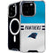 NFL Carolina Panthers White Striped iPhone 16 Pro Max MagSafe Case