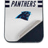 NFL Carolina Panthers White Striped iPhone 16 Skin