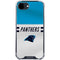 NFL Carolina Panthers White Striped iPhone 16e Clear Case