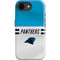 NFL Carolina Panthers White Striped iPhone 16e Impact Case