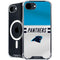 NFL Carolina Panthers White Striped iPhone 16e MagSafe Case