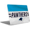 NFL Carolina Panthers White Striped Apple MacBook Air Skin
