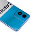 NFL Carolina Panthers White Striped Moto G Play 4G (2024) Skin