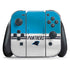 NFL Carolina Panthers White Striped Nintendo Skins