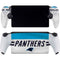 NFL Carolina Panthers White Striped PlayStation Portal Remote Player Skin