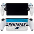 NFL Carolina Panthers White Striped PlayStation Portal Remote Player Skin
