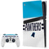 NFL Carolina Panthers White Striped PlayStation PS5 Skins