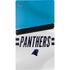 NFL Carolina Panthers White Striped PS5 Pro Disk Console Skin