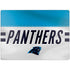 NFL Carolina Panthers White Striped Surface Laptop 7 13.8in Skin