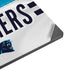 NFL Carolina Panthers White Striped Surface Laptop 7 13.8in Skin