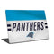 NFL Carolina Panthers White Striped Laptop Skins