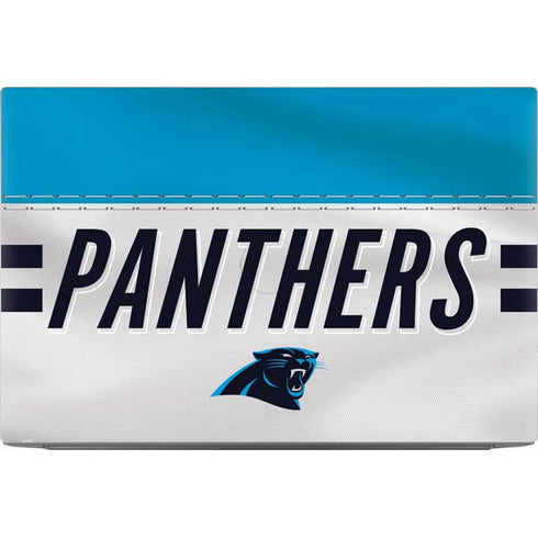 NFL Carolina Panthers White Striped Dell XPS Skin