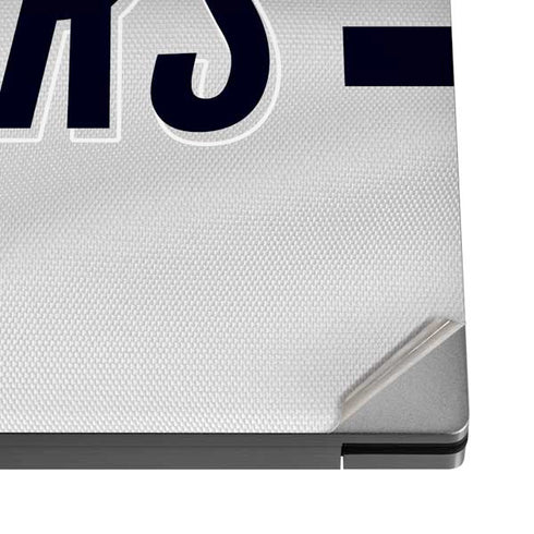 NFL Carolina Panthers White Striped Dell XPS Skin