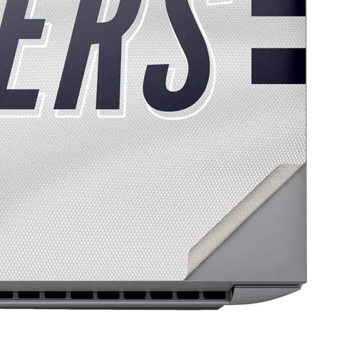 NFL Carolina Panthers White Striped HP ZBook Fury 16 G10 Skin