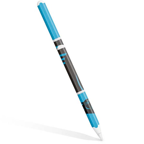 NFL Carolina Panthers Zone Block Apple Pencil (2nd Gen 2019) Skin