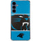 NFL Carolina Panthers Zone Block Galaxy A35 5G Clear Case