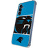 NFL Carolina Panthers Zone Block Galaxy A35 5G Clear Case