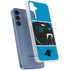 NFL Carolina Panthers Zone Block Galaxy A35 5G Clear Case