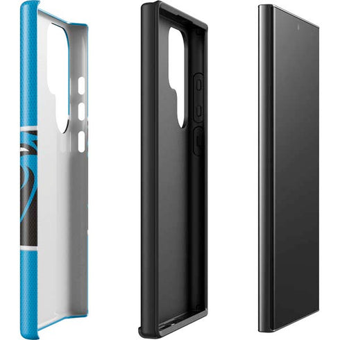 NFL Carolina Panthers Zone Block Galaxy S23 Ultra Pro Case