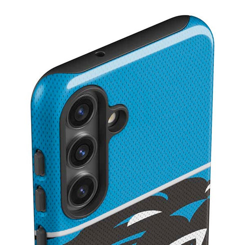 NFL Carolina Panthers Zone Block Galaxy S25 Plus Impact Case