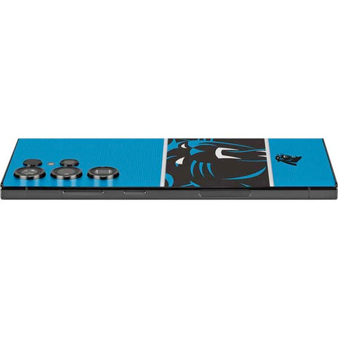 NFL Carolina Panthers Zone Block Galaxy S25 Ultra Skin
