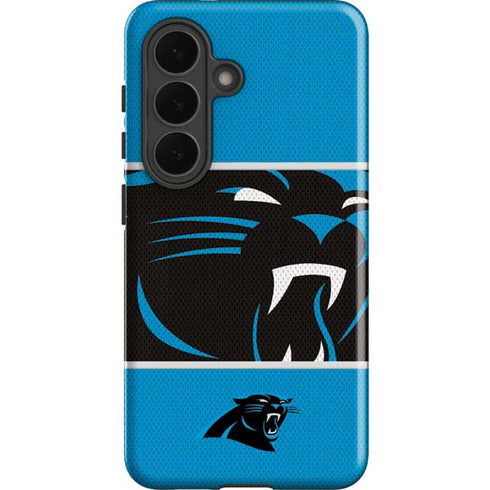 NFL Carolina Panthers Zone Block Galaxy S26 Impact Case