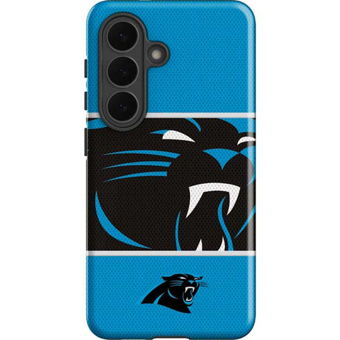 NFL Carolina Panthers Zone Block Galaxy S26 Plus Impact Case