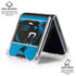 NFL Carolina Panthers Zone Block Galaxy Z Flip6 Clear Case