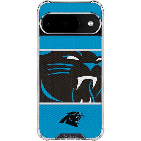 NFL Carolina Panthers Zone Block Google Pixel 10 Clear Case