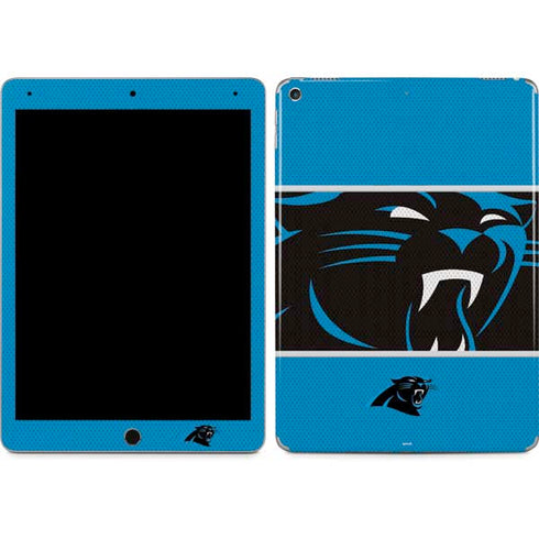 NFL Carolina Panthers Zone Block iPad Skins