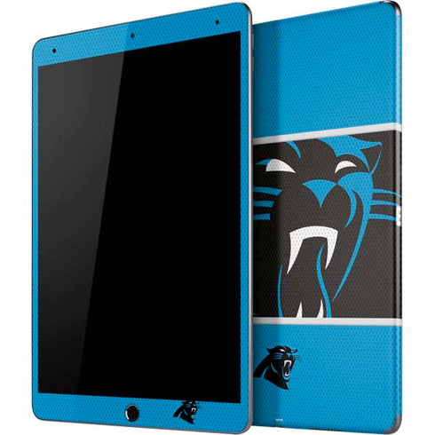 NFL Carolina Panthers Zone Block iPad Skins