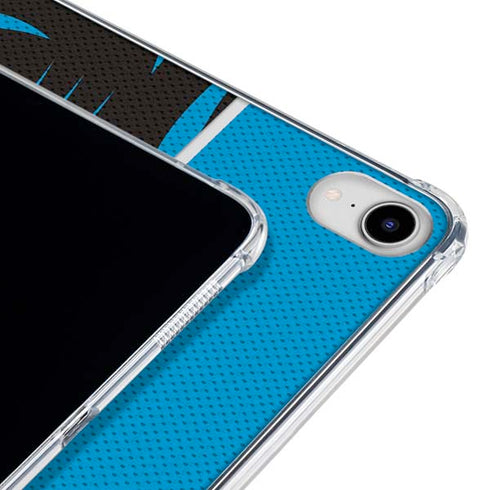 NFL Carolina Panthers Zone Block iPad 11th Gen (2025) Clear Case