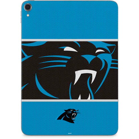 NFL Carolina Panthers Zone Block Apple iPad Pro Skin
