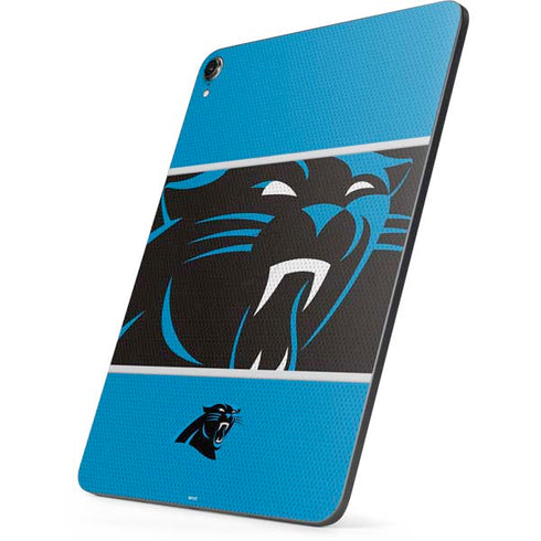 NFL Carolina Panthers Zone Block Apple iPad Pro Skin