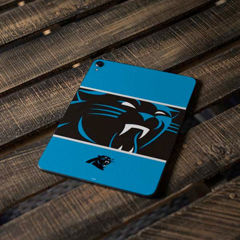 NFL Carolina Panthers Zone Block Apple iPad Pro Skin