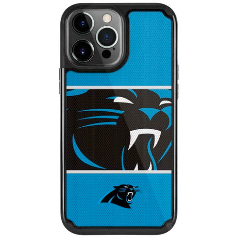 NFL Carolina Panthers Zone Block iPhone Cases