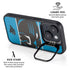NFL Carolina Panthers Zone Block iPhone 14 Plus Kickstand Case