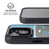 NFL Carolina Panthers Zone Block iPhone 15 Kickstand Case