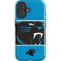 NFL Carolina Panthers Zone Block iPhone 16 Plus Impact Case