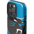 NFL Carolina Panthers Zone Block iPhone 16 Pro Max Impact Case