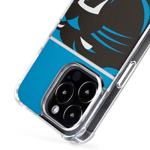 NFL Carolina Panthers Zone Block iPhone 16 Pro Max MagSafe Case
