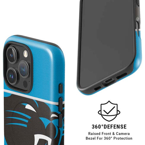NFL Carolina Panthers Zone Block iPhone 16 Pro Max Magsafe Impact Case