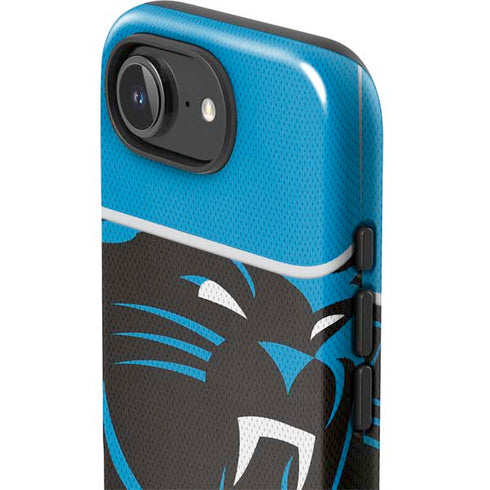 NFL Carolina Panthers Zone Block iPhone 16e Impact Case