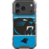 NFL Carolina Panthers Zone Block iPhone 18 Pro Clear Case