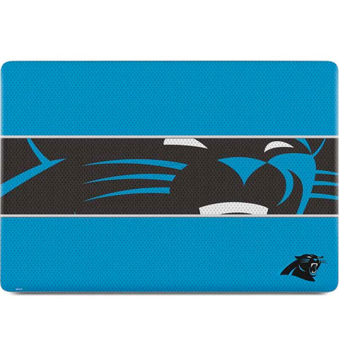 NFL Carolina Panthers Zone Block MacBook Skins