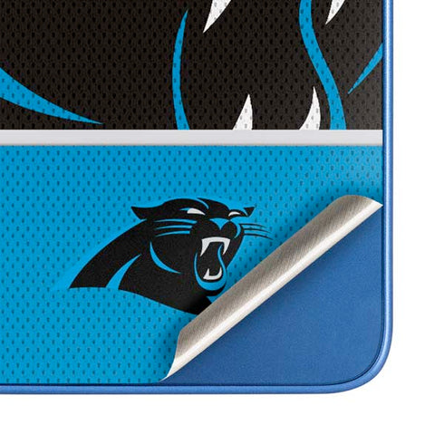 NFL Carolina Panthers Zone Block Moto G Play 4G (2024) Skin