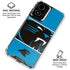 NFL Carolina Panthers Zone Block Moto G Power 5G (2024) Clear Case